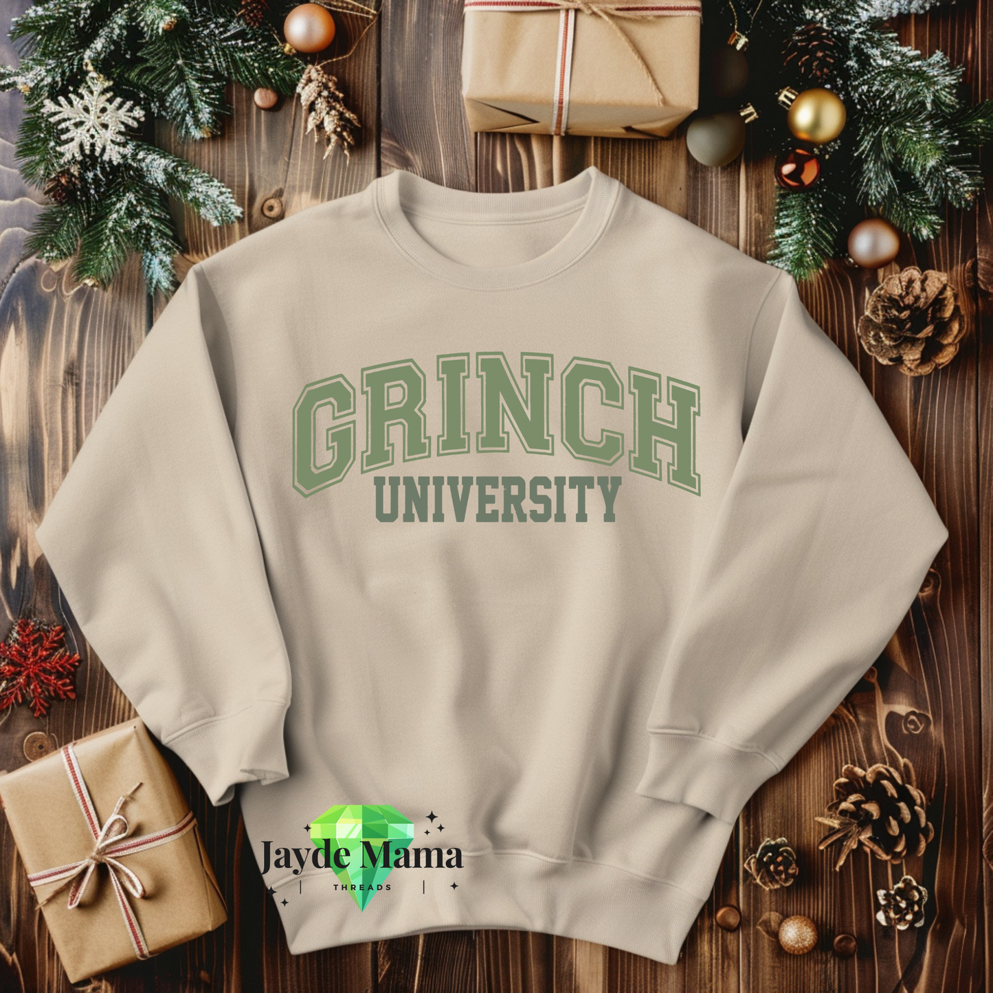 Grinch University Sweatshirt