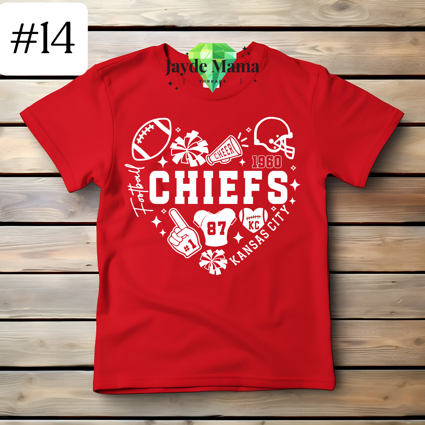 KC Chiefs Toddler/Youth - Choose your design