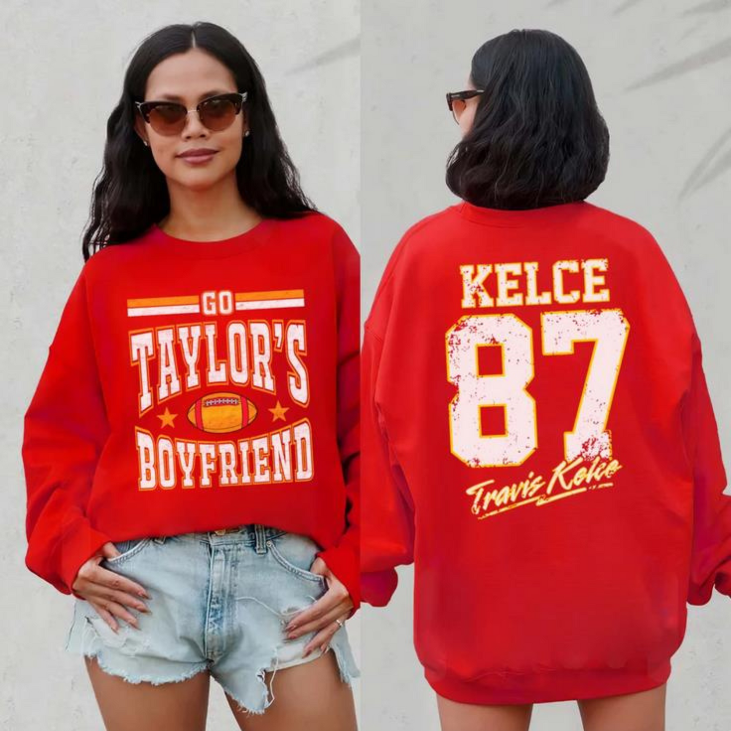 Go Taylors Boyfriend Crewneck - All Sizes