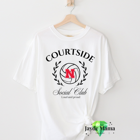 Courtside Social Club Tee