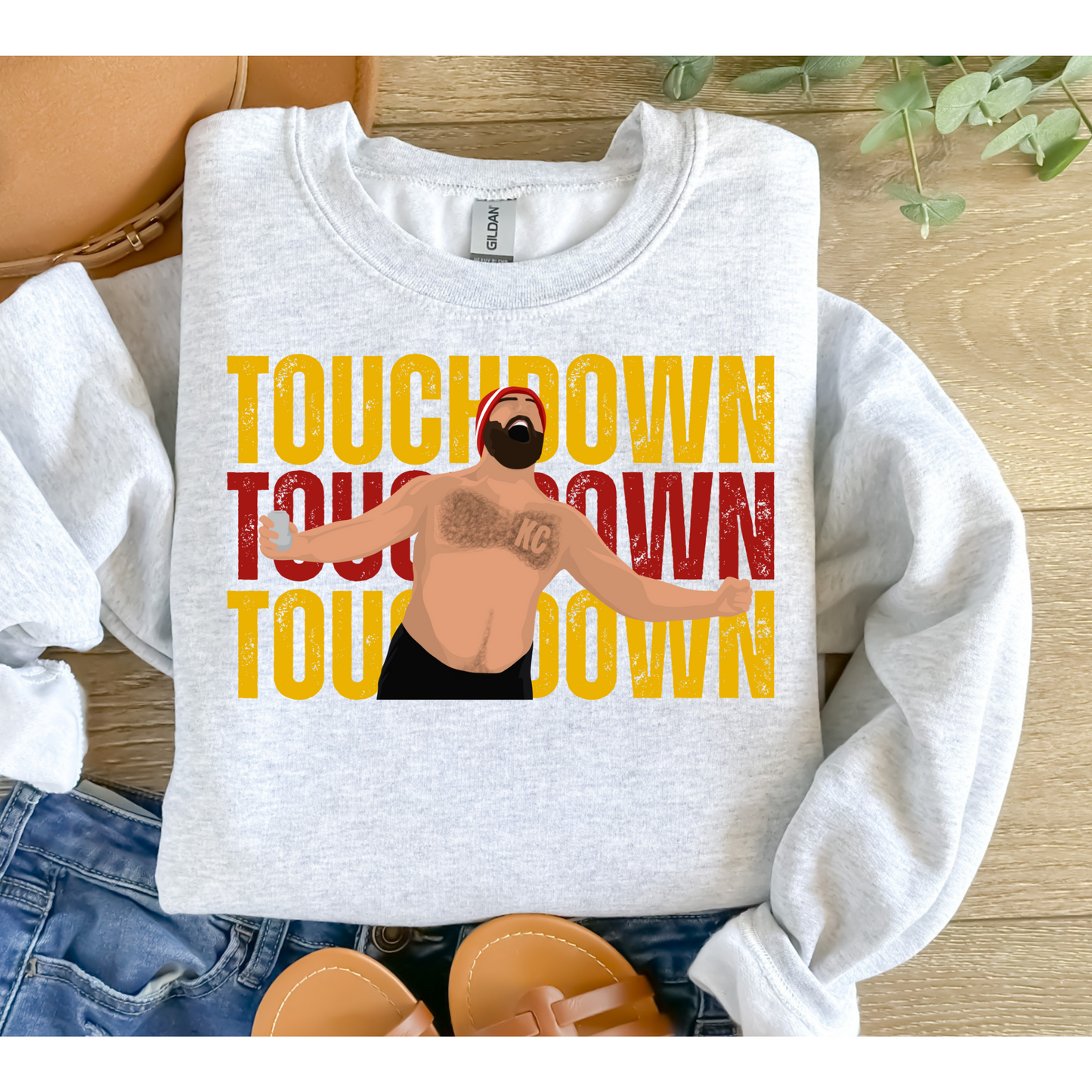 Touchdown Crewneck or Tee