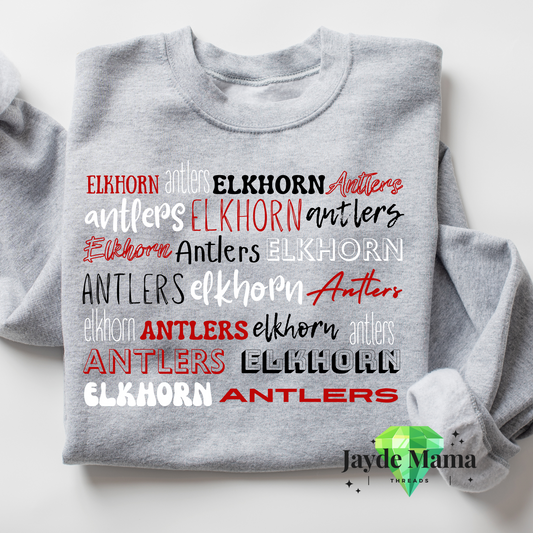 Custom Spirit Wear Crewneck - ADULT